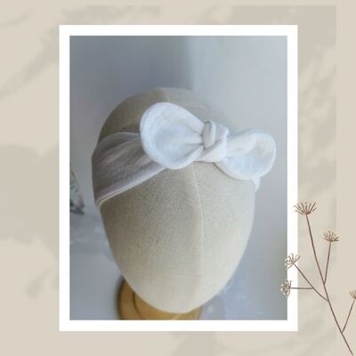 PLAIN DOUBLE GAUZE HEADBAND