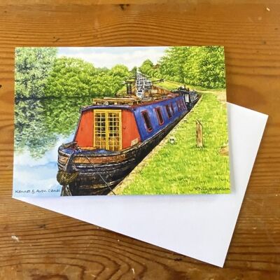 Wiltshire Card, Kennet & Avon Canal.
