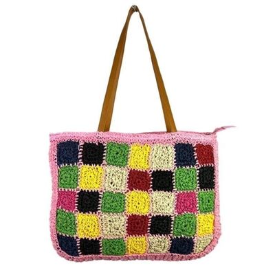 Bolso de Papel para Verano Multicolor. Pronto Moda Veraniego