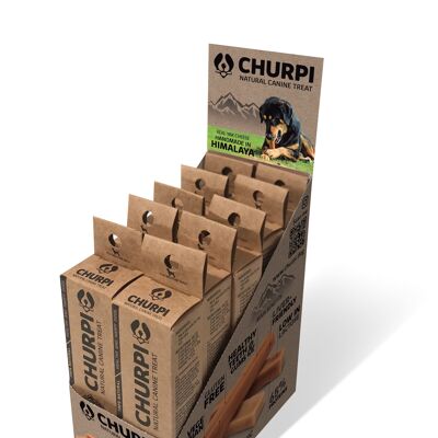 BOX M CHURPI Snack au lait de yak 100% naturel pour chien