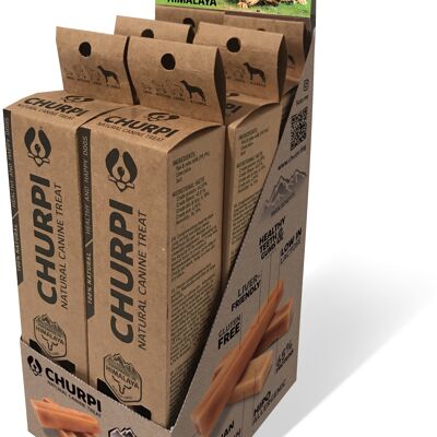 BOX XL CHURPI Snack aus 100 % natürlicher Yakmilch für Hunde