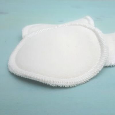 2-sided cotton fleece make-up removing discs