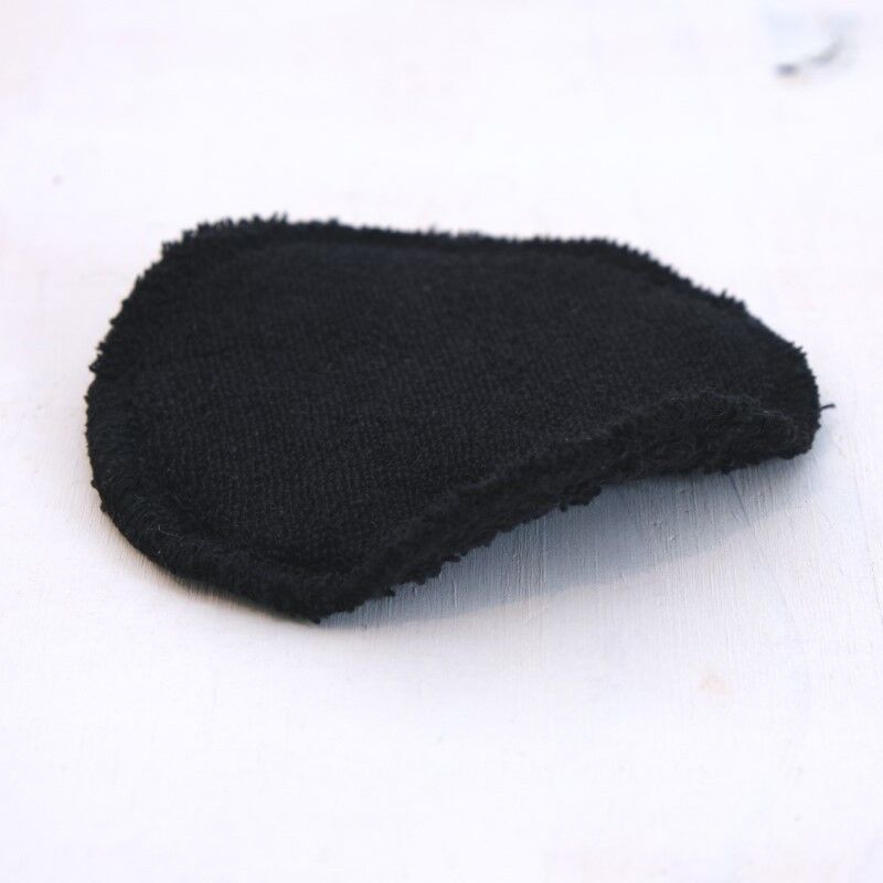 Dischi struccanti 1 lato ad anello 1 lato morbido colore nero