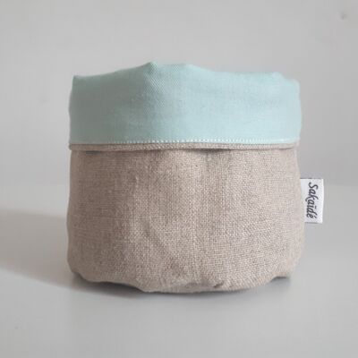 Linen / cotton lined basket