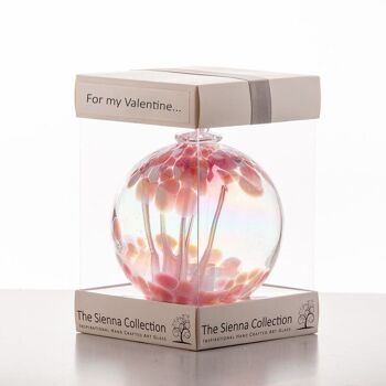 Boule Spirit 10 cm - Rose Pastel - Cadeau Saint Valentin 1