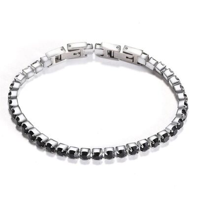 Pedras - Riviere - Unisex Crystal tennis bracelet with zircons