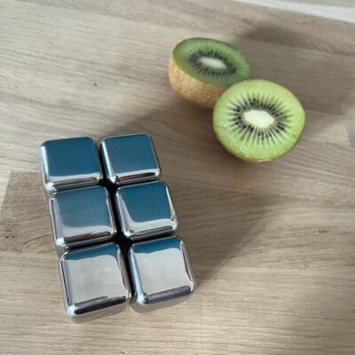 Lifetime reusable stainless steel ice cube