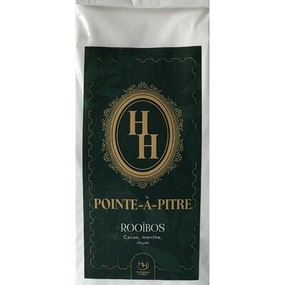 Pointe à Pitre, Rooibos cocoa, mint, rum, 100g.