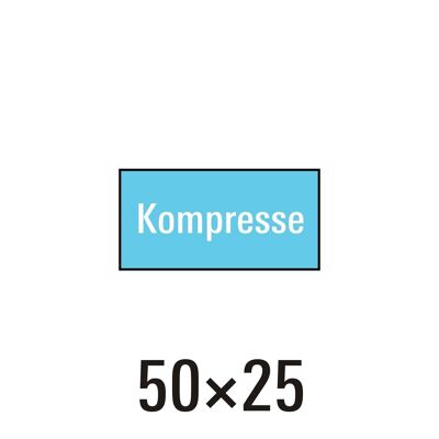 Handtuch „Kompresse“ - 7 Stk/Tüte