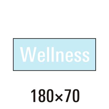 Serviette "Wellness" - 1 pièce/sachet 1