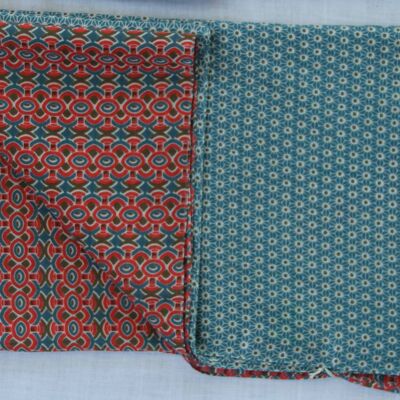 Amaya Turquoise Organic Cotton Scarf