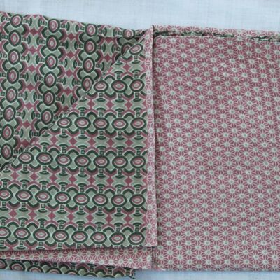 Amaya Organic Cotton scarf Pink