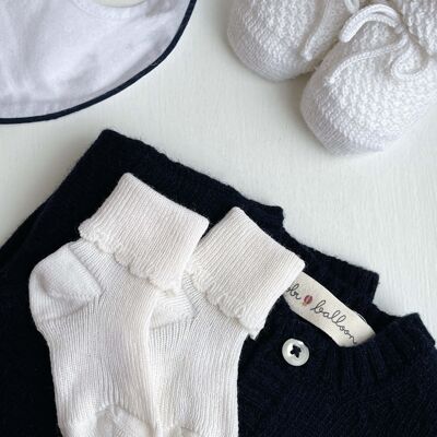 Wool Ruffle Socks