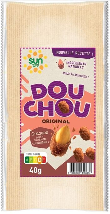 DOUCHOU L'ORIGINAL 40gx48 - Arachides / Cacahuètes Caramélisées (Chouchou, Praline) 1
