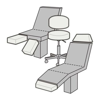 Housse jetable "tabouret/pied de pédicure" (15 pièces/paquet)