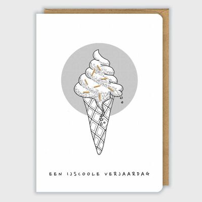 Birthday | Greeting card 'Ice cream'