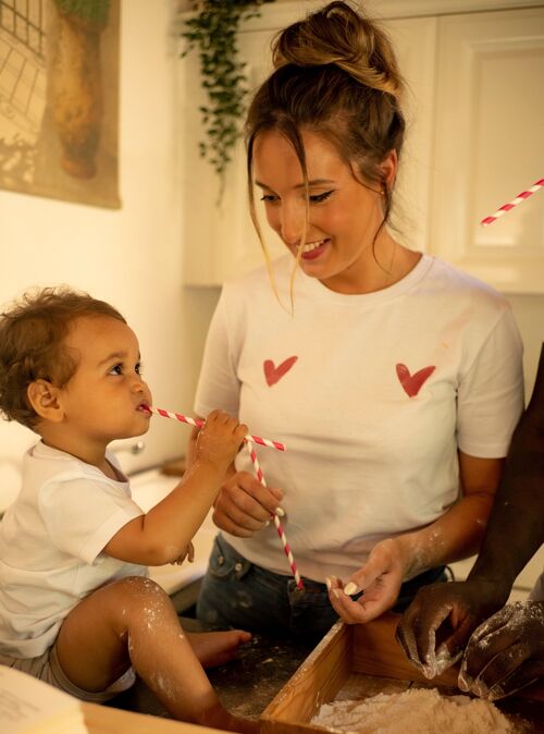 T-shirt matchy-matchy femme P'tit Bibou ❤️❤️