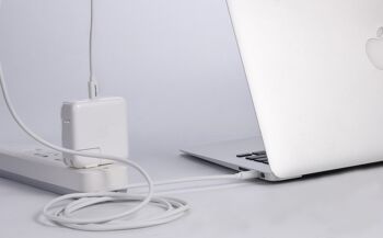 Câble 100W 5A Type-C/Type-C, Charge Rapide de MacBook Pro, MacBook Air, Ordinateurs Portables, Smartphones, Compatible PD Fast Charge, 2m 3