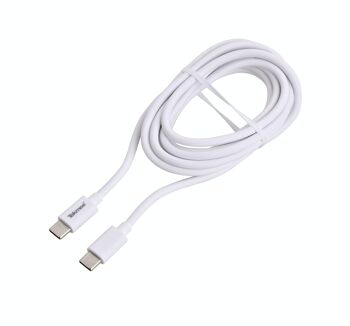 Câble 100W 5A Type-C/Type-C, Charge Rapide de MacBook Pro, MacBook Air, Ordinateurs Portables, Smartphones, Compatible PD Fast Charge, 2m 4