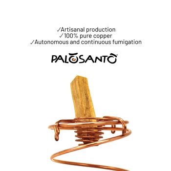 Kit de sublimation Palo Santo - 20 diffuseurs d'arômes Palo Santo + 3 kg de piquets Palo Santo Pequeño 8