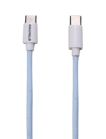 TEKMEE 1M TYPE-C/TYPE-C FISHNET CABLE 2