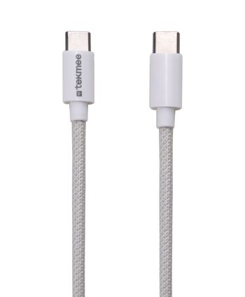 TEKMEE 1M TYPE-C/TYPE-C FISHNET CABLE 3