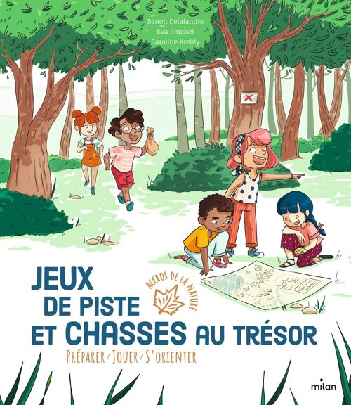 Album activité nature - Jeux de piste et chasses au trésor - Collection « Accros de la nature »