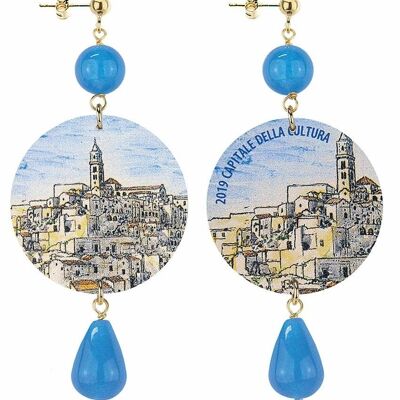 Pendientes de mujer The Circle Classic Matera. Hecho en Italia