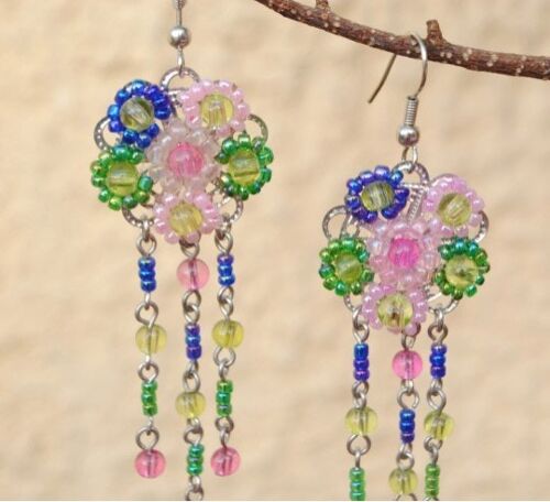 Boucles d'oreilles perles CHRISTINA-6