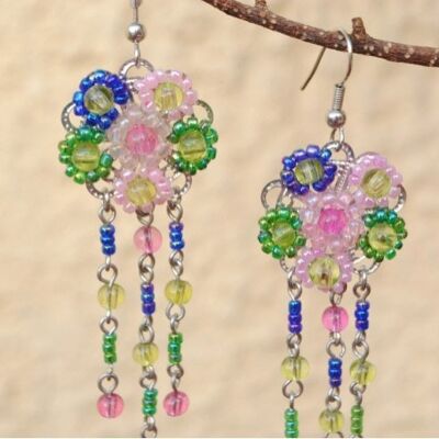 Boucles d'oreilles perles CHRISTINA-6