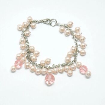 Parure Monika rose perles 3