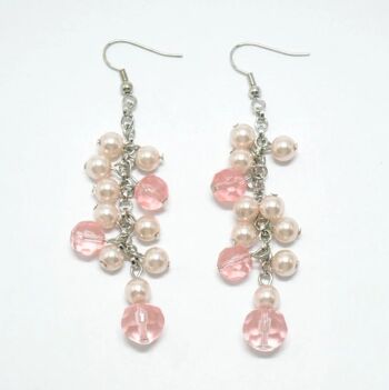 Parure Monika rose perles 4