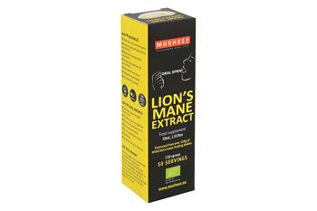 Spray buccal crinière de lion bio 2