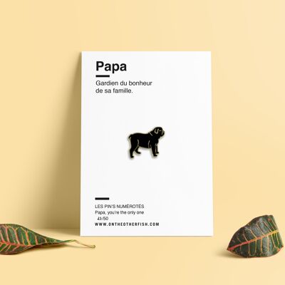 Dad Pin - Guardian Dog - Father's Day Special