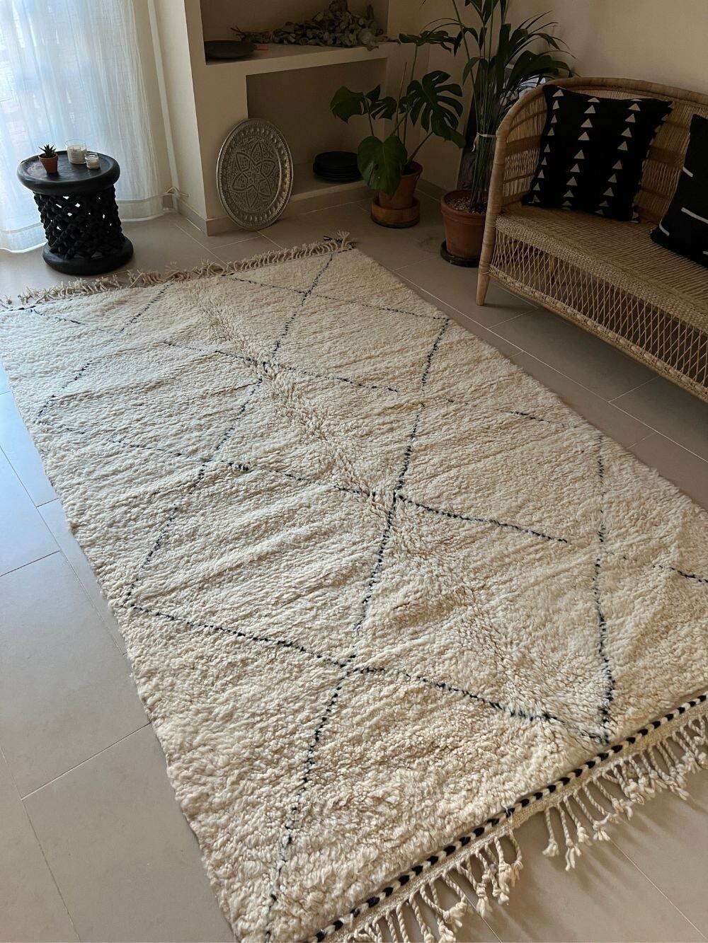 Berber Rug Beni Ouarain 260 x 160 cm