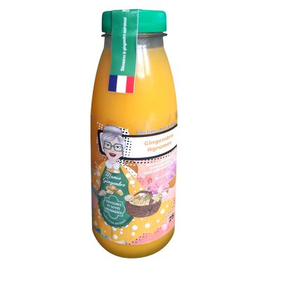 NATURAL GINGER JUICE WITH CITRUS 250ml X6|MAMIE GINGEMBRE|NATURAL FRUITS