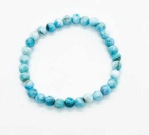 Bracelet Larimar 6mm