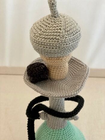 PETITE SHISHA, crochetée à partir de fil de coton, cadeau, figurine 6