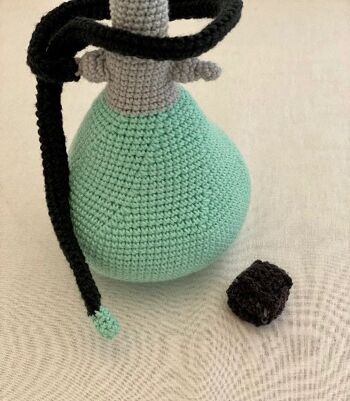 PETITE SHISHA, crochetée à partir de fil de coton, cadeau, figurine 7