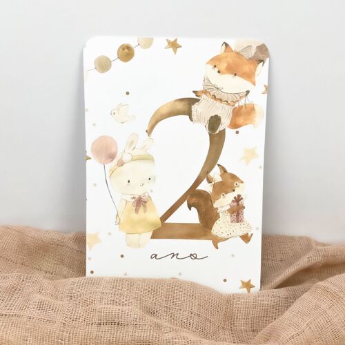 Cartes étapes bébé - 2ème année - GOOD by Marylou