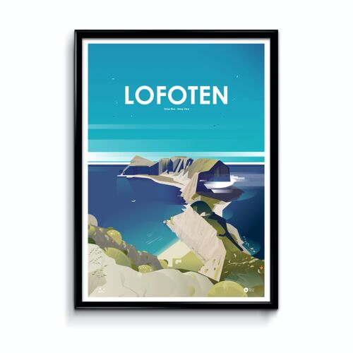 Affiche Îles Lofoten