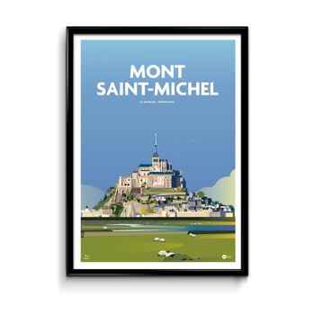 Affiche Mont Saint-Michel 1