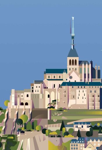 Affiche Mont Saint-Michel 4