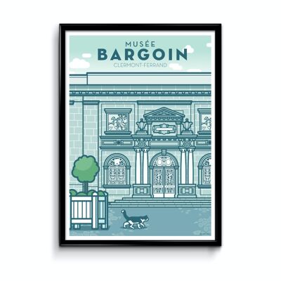 Poster Bargoin Clermont-Ferrand Museum
