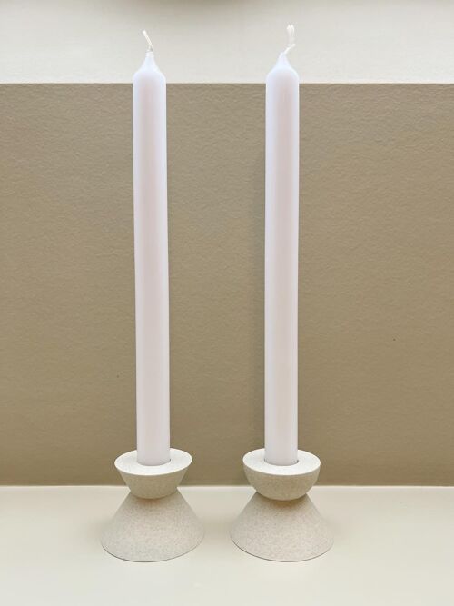 Candle holder Triangle-Bubble XS