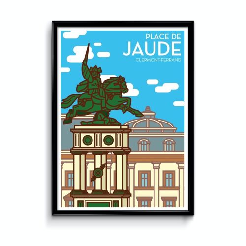 Affiche Place de Jaude