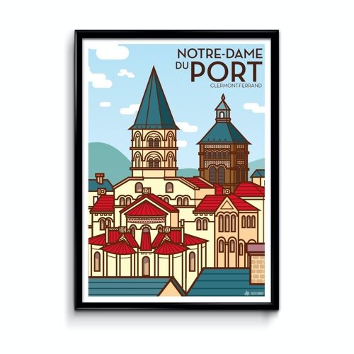 Affiche Notre-Dame du Port