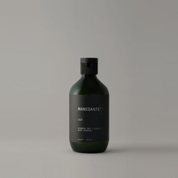 Oud / Hair Shampoo - Hair Shampoo, végétalien, à base naturelle, emballage durable, contenants recyclables pour animaux de compagnie, fabriqué en Italie, non testé sur les animaux 5