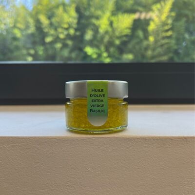 Olivenölperlen 50g - Basilikum