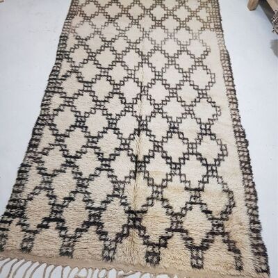 Vintage Beni Ouarain Carpet 400 x 182 cm